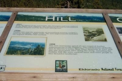 Peddler Hill Overlook Marker, Panel 2.. Click for full size. Peddler Hill Overlook Marker, Panel 2. image. Click for full size.