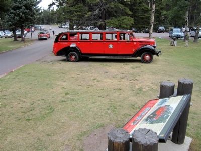 One of Glacier National Park's Red Buses image. Click for full size.