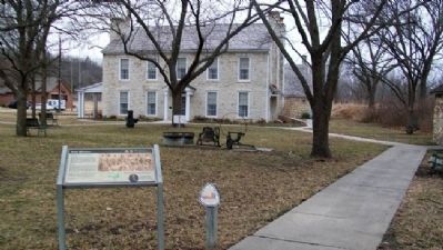 Kaw Mission and Marker. Click for full size. Kaw Mission and Marker image. Click for full size.