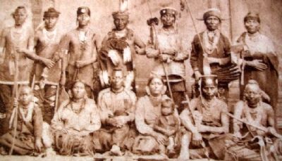 Photo on Kaw Mission Marker. Click for full size. Photo on Kaw Mission Marker image. Click for full size.
