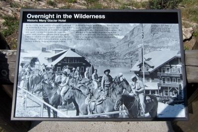 Overnight in the Wilderness Marker image. Click for full size.