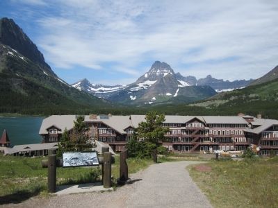 Many Glacier Hotel image. Click for full size.