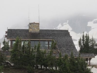 Logan Pass Visitor Center. Click for full size. Logan Pass Visitor Center image. Click for full size.