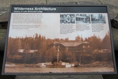 Wilderness Architecture Marker image. Click for full size.