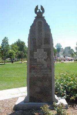 Spanish War Veterans Marker image. Click for full size.
