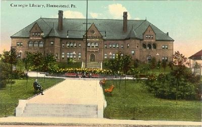 Carnegie Library of Homestead. Click for full size. Carnegie Library of Homestead image. Click for full size.