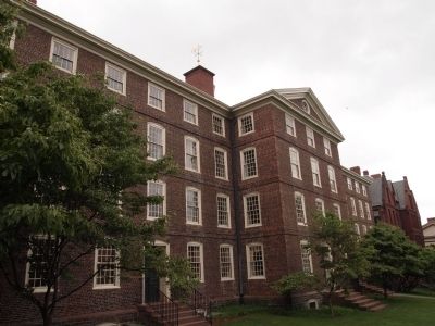 University Hall Marker. Click for full size. University Hall Marker image. Click for full size.