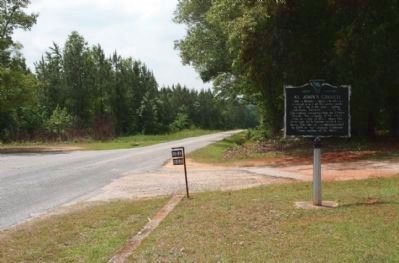 St. John's Church Marker, looking south along Hope Station Rd. image. Click for full size.