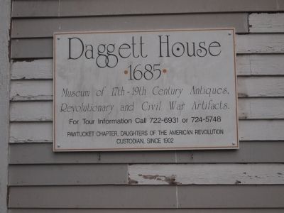 Daggett House Marker image. Click for full size.