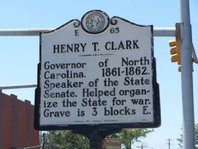 Henry T. Clark Marker. Click for full size. Henry T. Clark Marker image. Click for full size.