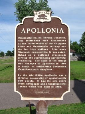 Apollonia Marker. Click for full size. Apollonia Marker image. Click for full size.