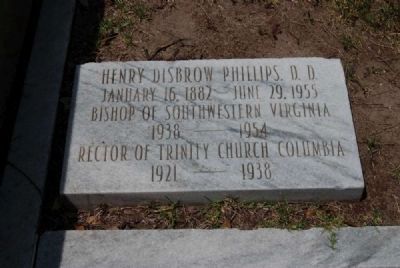 Henry Disbrow Phillips, D.D. Tombstone image. Click for full size.