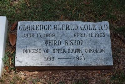 Clarence Alfred Cole Tombstone image. Click for full size.