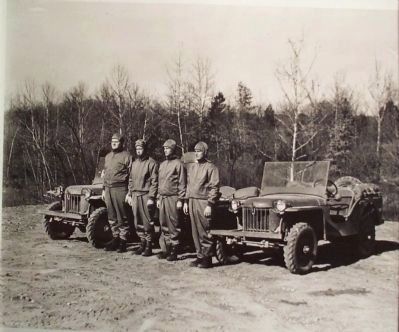 The first "Jeep" vehicles manufactured by the Bantam Motor Car Company image. Click for full size.