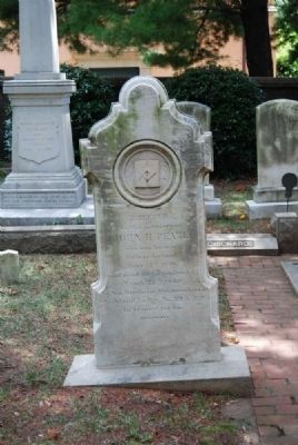 John H. Peare Tombstone image. Click for full size.