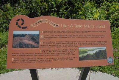 Like a Bald Man�s Head Marker image. Click for full size.
