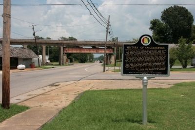 History Of Childersburg Marker (East View) image. Click for full size.