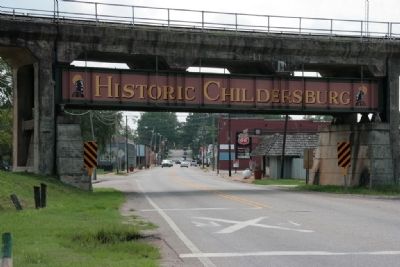Welcome To Historic Childersburg image. Click for full size.