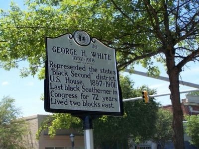 George H. White Marker image, Touch for more information