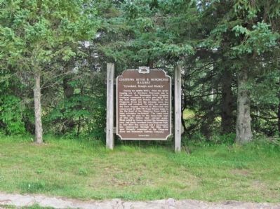 Chippewa River & Menomonie Railway Marker image. Click for full size.