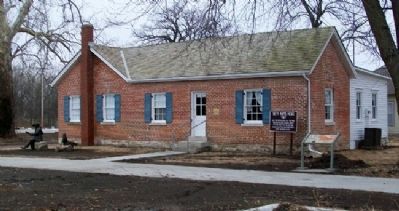 Seth Hays Home and Marker. Click for full size. Seth Hays Home and Marker image. Click for full size.