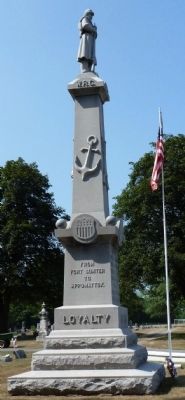 G.A.R.-W.R.C. memorial Marker image. Click for full size.