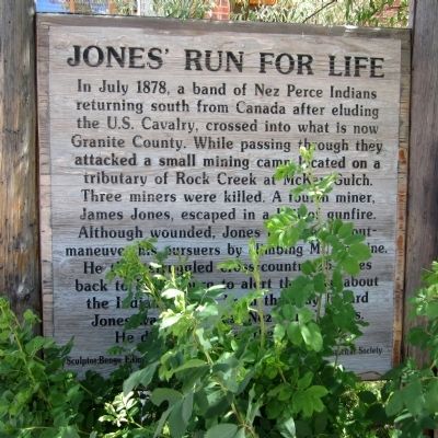 Jones' Run For Life Marker image. Click for full size.