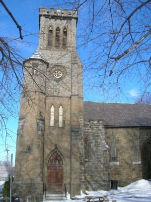Church of the Holy Cross - Bell Tower. Click for full size. Church of the Holy Cross - Bell Tower image. Click for full size.