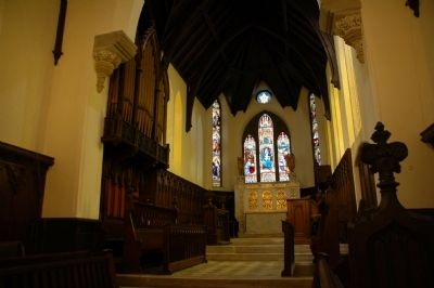 Church of the Holy Cross Chancel. Click for full size. Church of the Holy Cross Chancel image. Click for full size.
