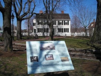 Whittemore Park Marker. Click for full size. Whittemore Park Marker image. Click for full size.