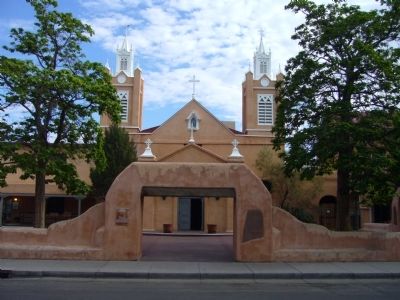 San Felipe De Neri Marker. Click for full size. San Felipe De Neri Marker image. Click for full size.