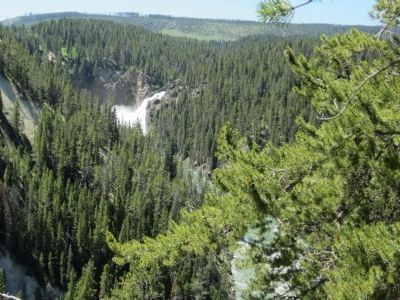 View of Upper Falls from the trail image. Click for full size.