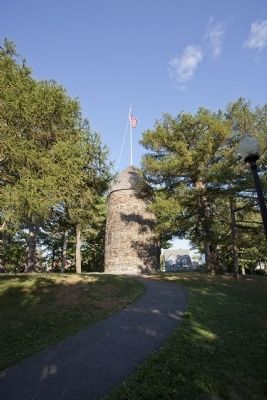 Powder House in Nathan Tufts Park image. Click for full size.