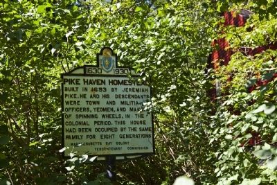 Pike Haven Homestead Marker. Click for full size. Pike Haven Homestead Marker image. Click for full size.