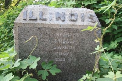 19th Illinois Marker image. Click for full size.