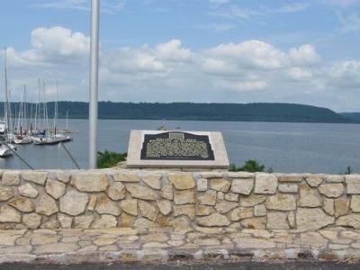 Historic Lake Pepin: Birthplace of Waterskiing Marker. Click for full size. Historic Lake Pepin: Birthplace of Waterskiing Marker image. Click for full size.