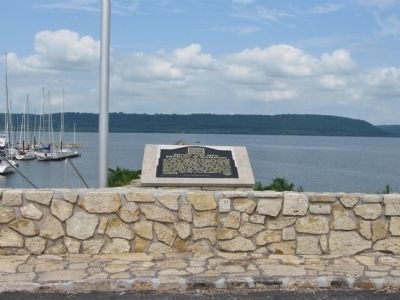 Historic Lake Pepin: Birthplace of Waterskiing Marker image. Click for full size.