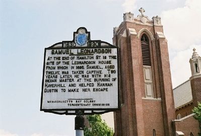 Samuel Leonardson Marker image. Click for full size.