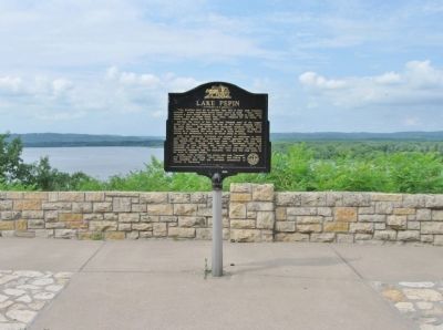 Lake Pepin Marker image. Click for full size.