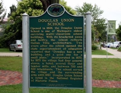 Douglas Union School Marker. Click for full size. Douglas Union School Marker image. Click for full size.