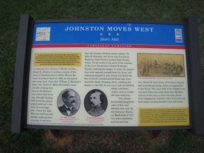 Johnston Moves West Marker image. Click for full size.