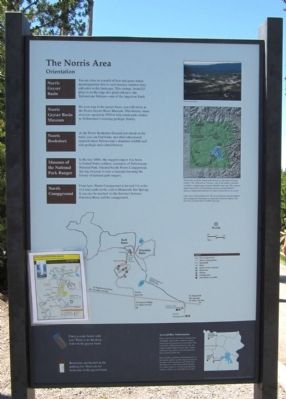 The Norris Area Marker image. Click for full size.