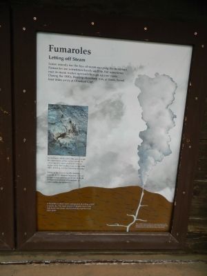 Fumaroles Marker image. Click for full size.