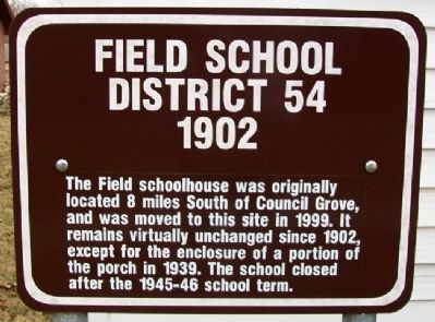 Field School Marker image. Click for full size.