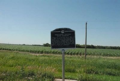 Nebraska Center-Boyd Ranche Marker image. Click for full size.