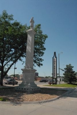 Kearney Civil War and Spanish-American War Memorial Marker image. Click for full size.