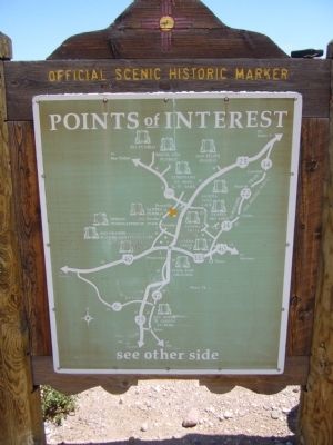 <i>Rear of</i> Spanish Entrada Site Marker image. Click for full size.