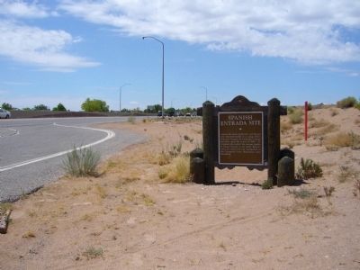 Spanish Entrada Site Marker image. Click for full size.