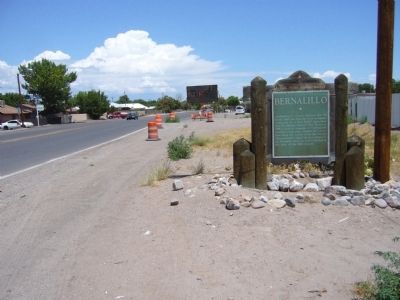 Bernalillo Marker image. Click for full size.