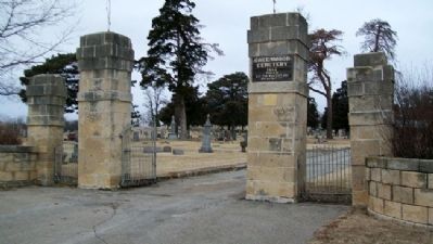 Greenwood Cemetery Entrance image. Click for full size.